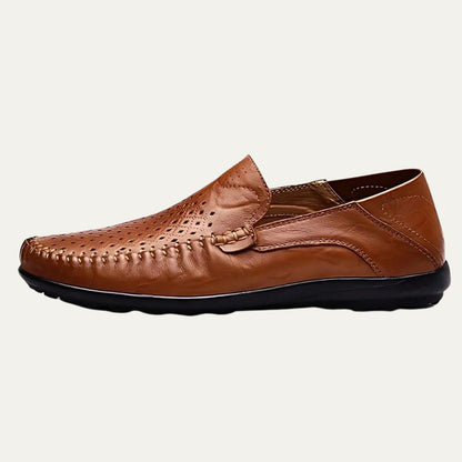 Comfortable Leather Slip On Loafers