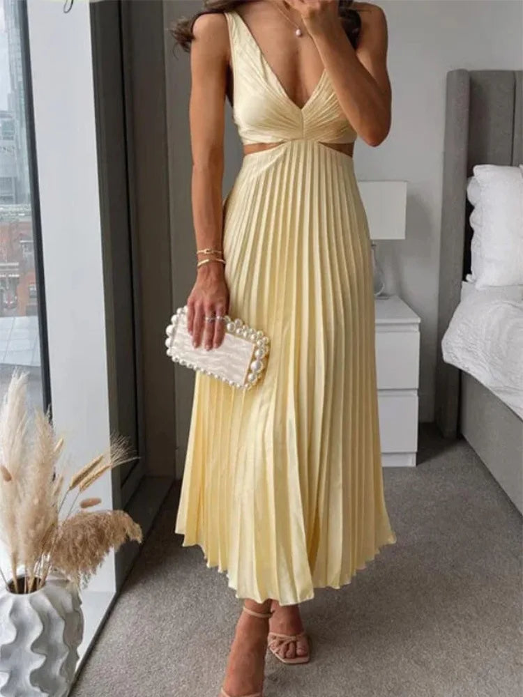 Sexy Backless Summer Dress - Olytrend