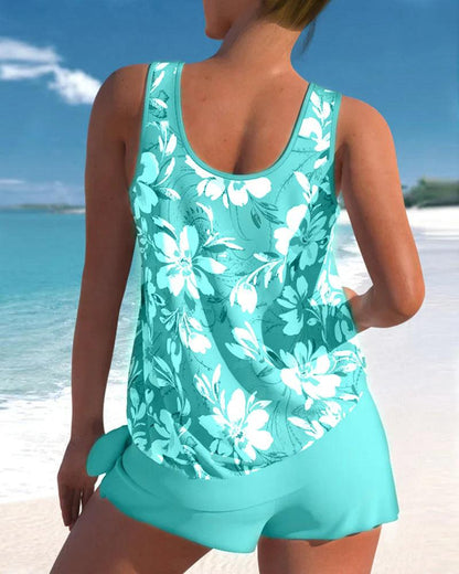 Ladies' Halter Neck Swimwear 2 Piece Bathing Suit