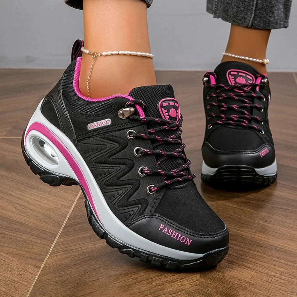 Ladies Waterproof Vibrant Trekking Shoes