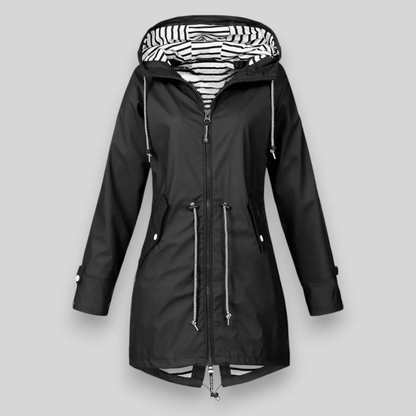 Ladies Waterproof Fashion Coat