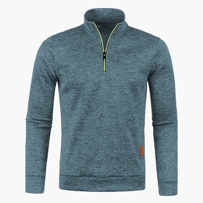 Men's Long Sleeve Half Zip Sweatshirt