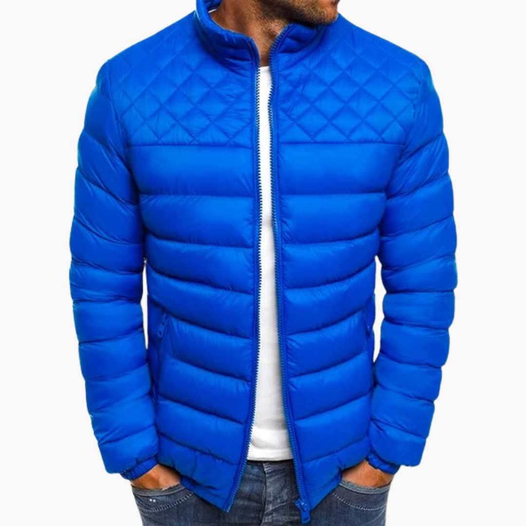 Warm Insulated Mens Zip Up Jacket