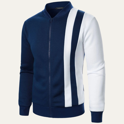 Men's Slim Colourblock Windbreaker Jacket