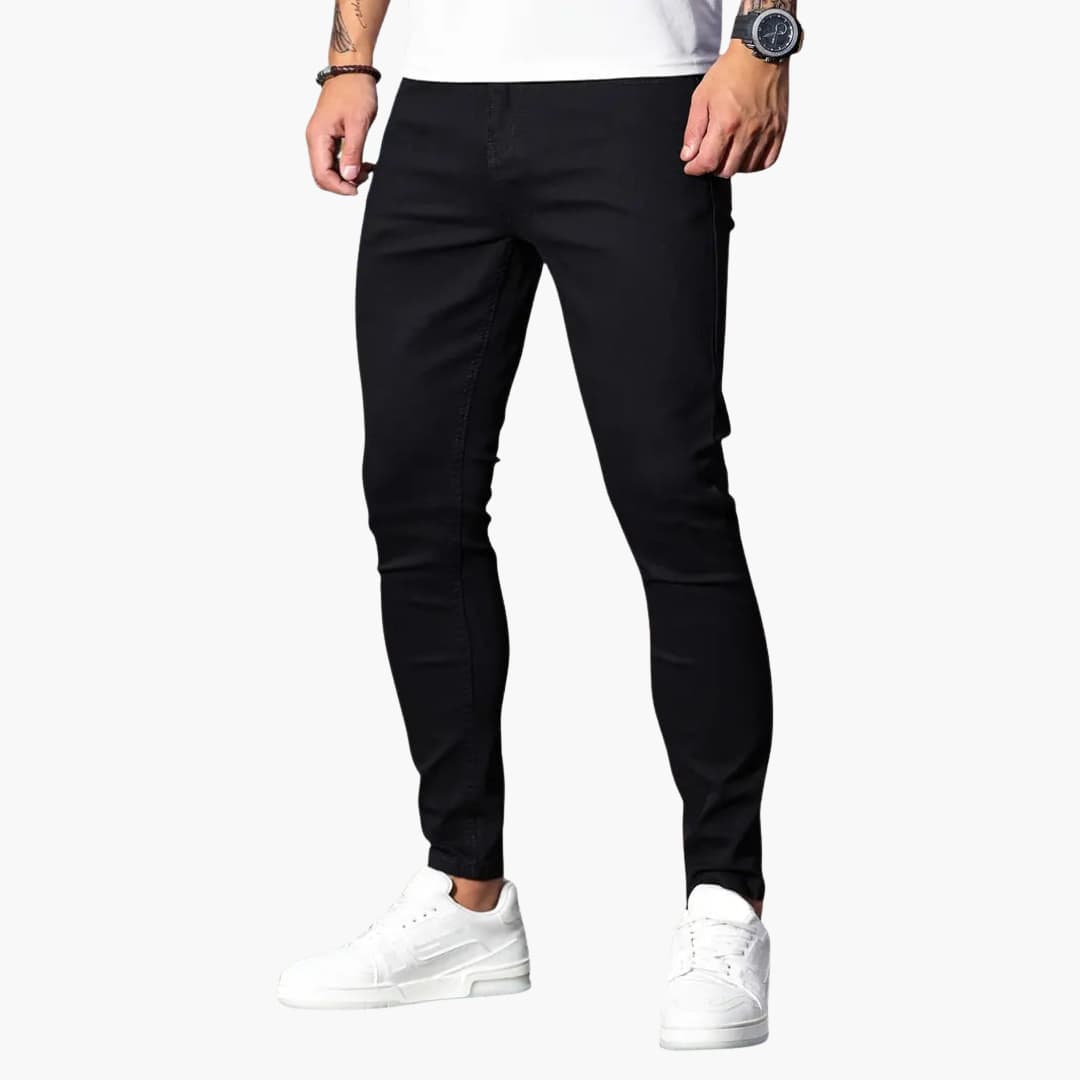 Men's Slim Fit Tapered Leg Jeans