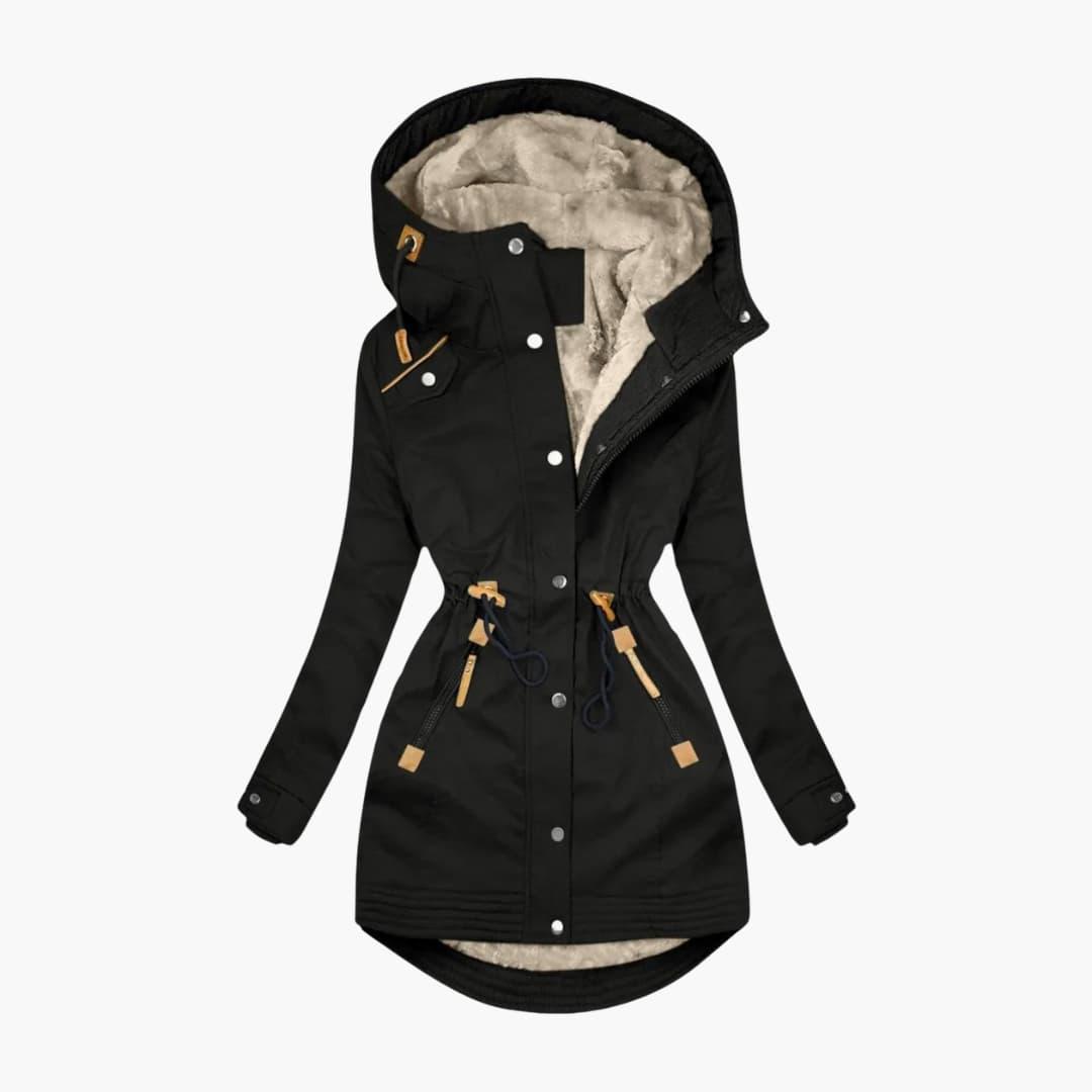 Waterproof Women's Hooded Zip Up Coat