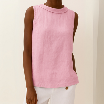Trendy Tank Roll Neck Women's Top