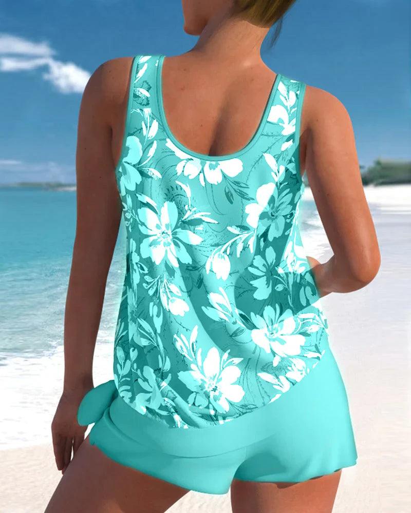 Ladies' Halter Neck Bikini Swimwear Set