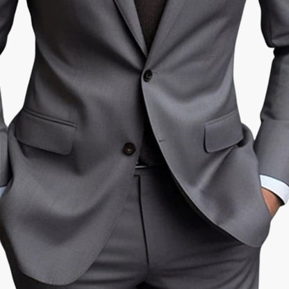 Slim Fit Men's Single Button Suit