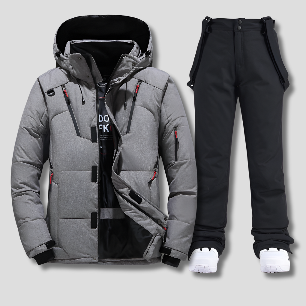 Waterproof Men's Snow Jacket Set