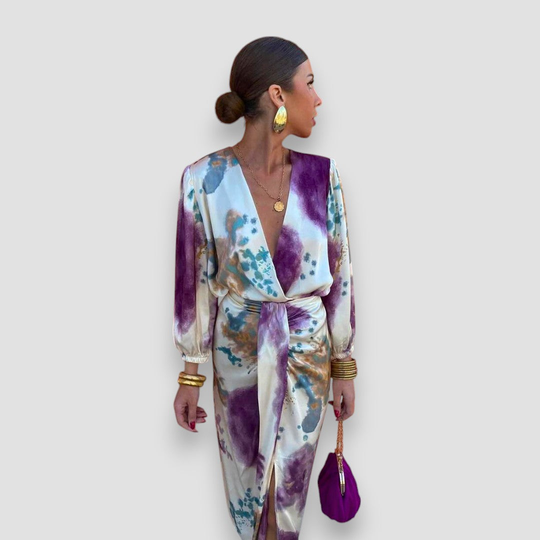 Classic Women's Blouse and Skirt Suit