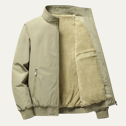Slim Fit Men's Zipper Jacket Coat