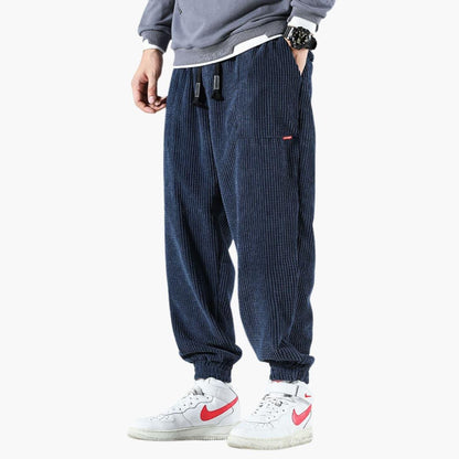 Comfortable Mens Corduroy Everyday Pants - Olytrend