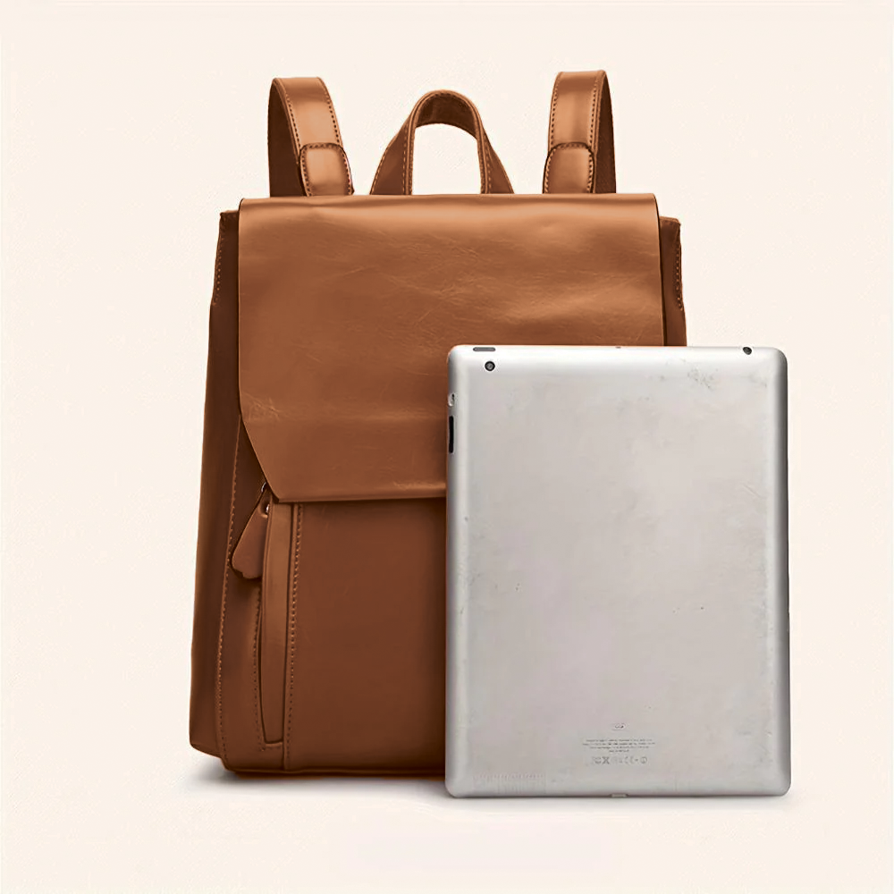 Eco Friendly Faux Leather Backpack