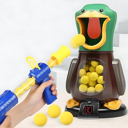 Fun Kids Toy Gun with Flashing Lights and Quacking Duck