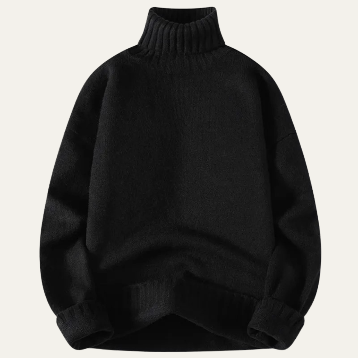 Cozy Men's Thick Crew Neck Winter Sweater