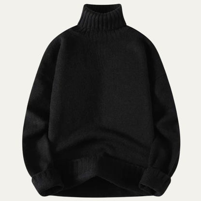 Cozy Men's Thick Crew Neck Winter Sweater