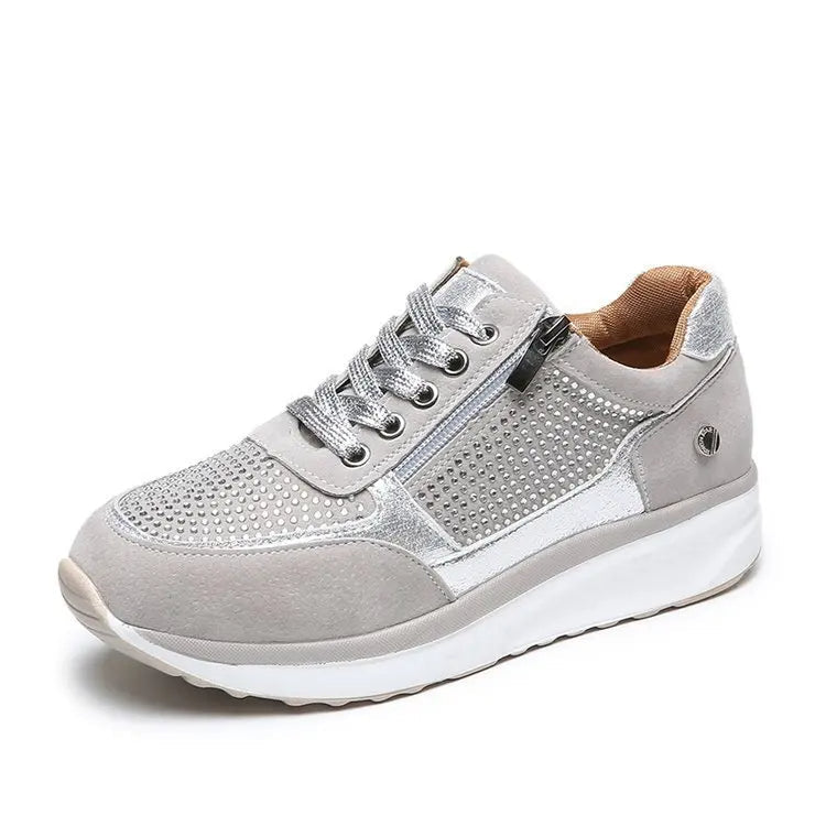 Glittery Women's Platform Sneaker Shoes