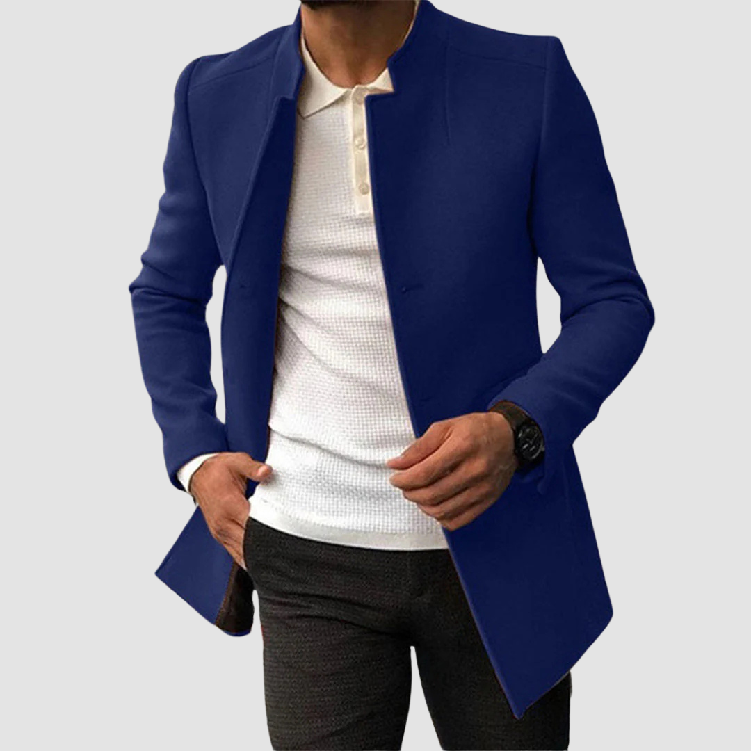 Traditional Warm Mens Overcoat