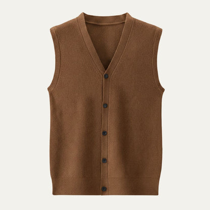 Stylish Men's Slim Fit Knit Vest