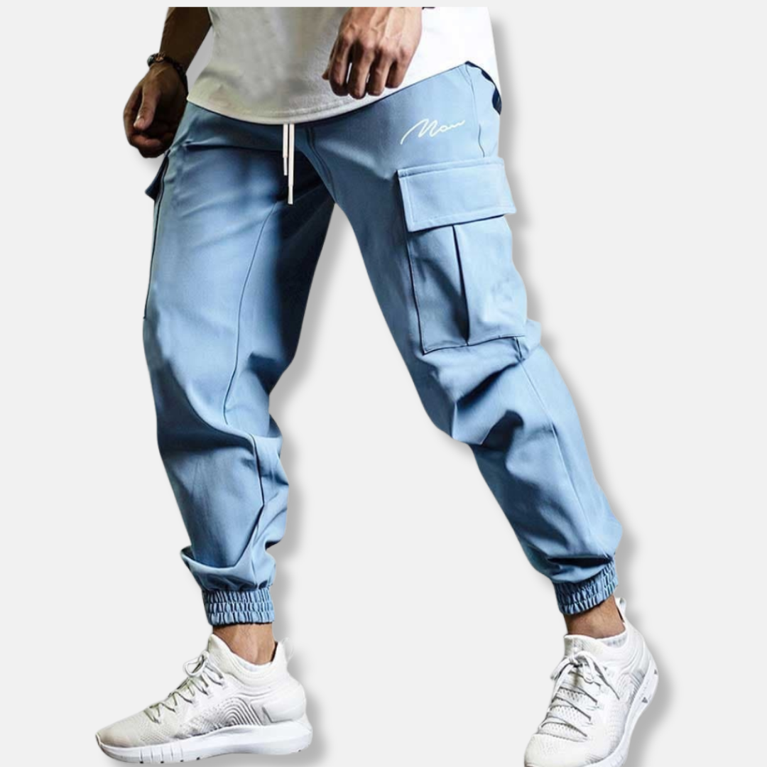 Comfortable Fit Cargo Jogger Pants