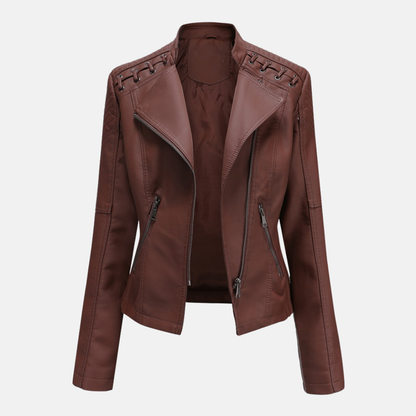 Classic Biker Genuine Leather Jacket
