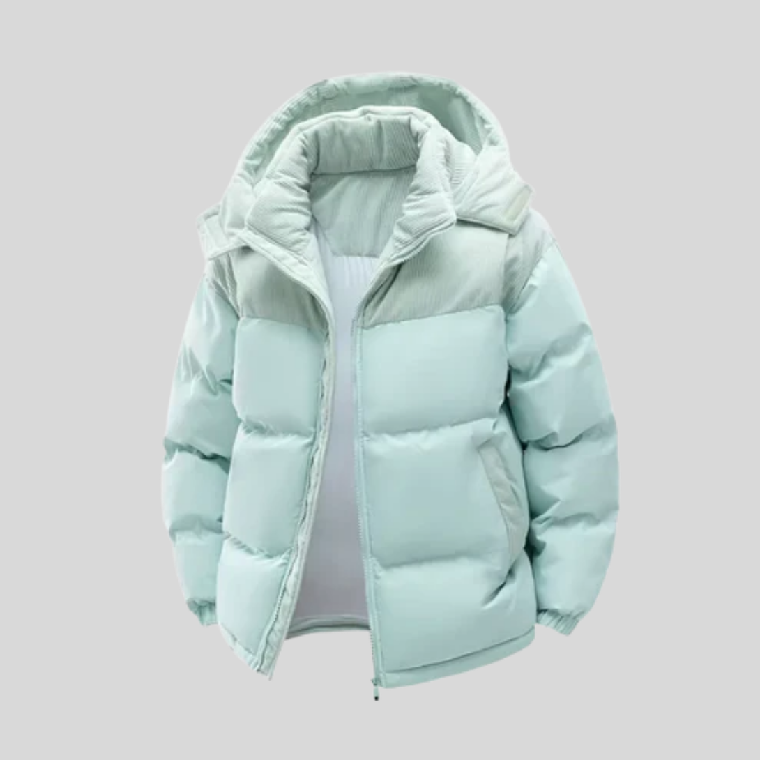 Warm Waterproof Mens Parka Coat with Hood