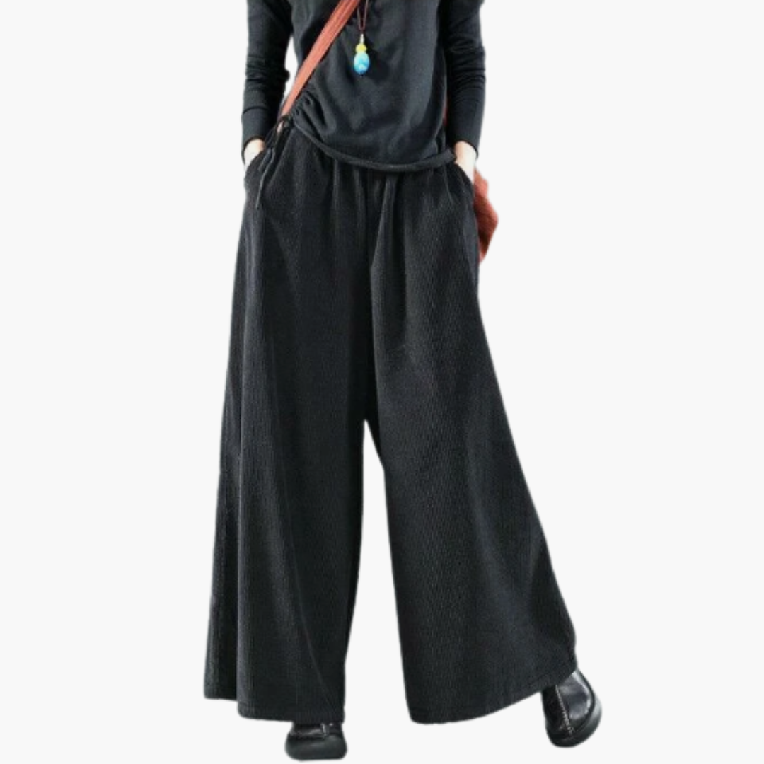 Ladies Classic Straight Leg Cord Pants