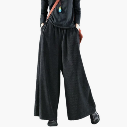 Ladies Classic Straight Leg Cord Pants
