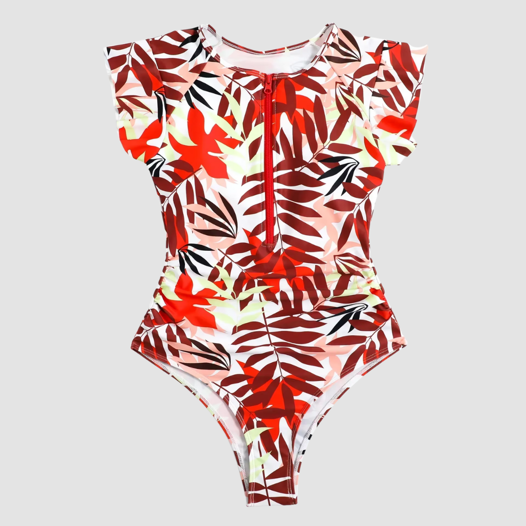 Easy On Zip Front Swimsuit