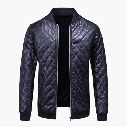 Timeless Leather Mens Jacket - Olytrend