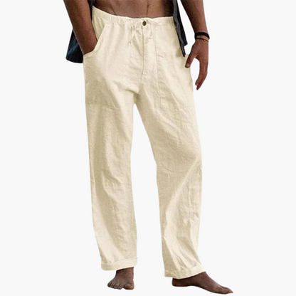 Comfortable Casual Mens Pants Loose Fit Waist