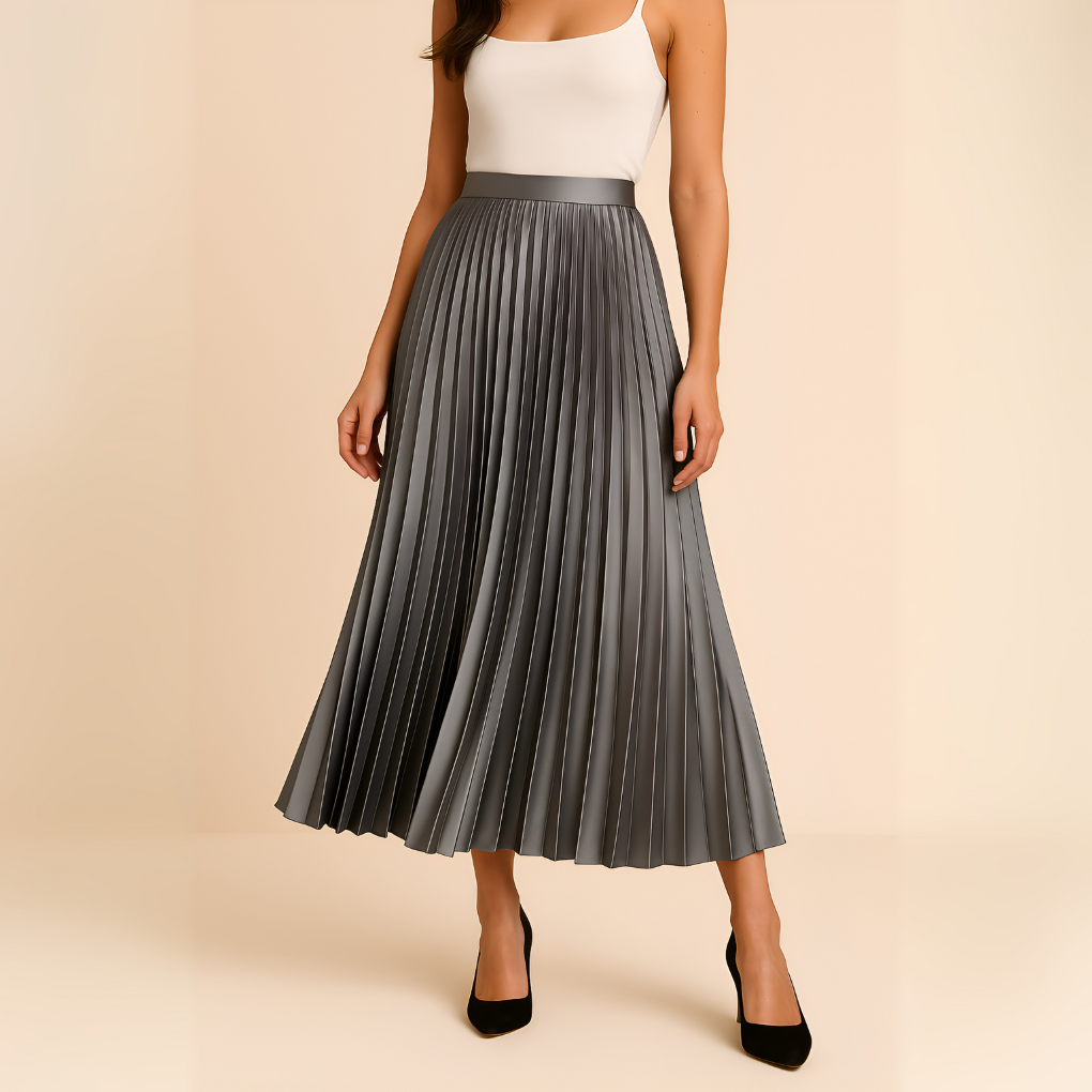 Luxury Folded Waist Skirt