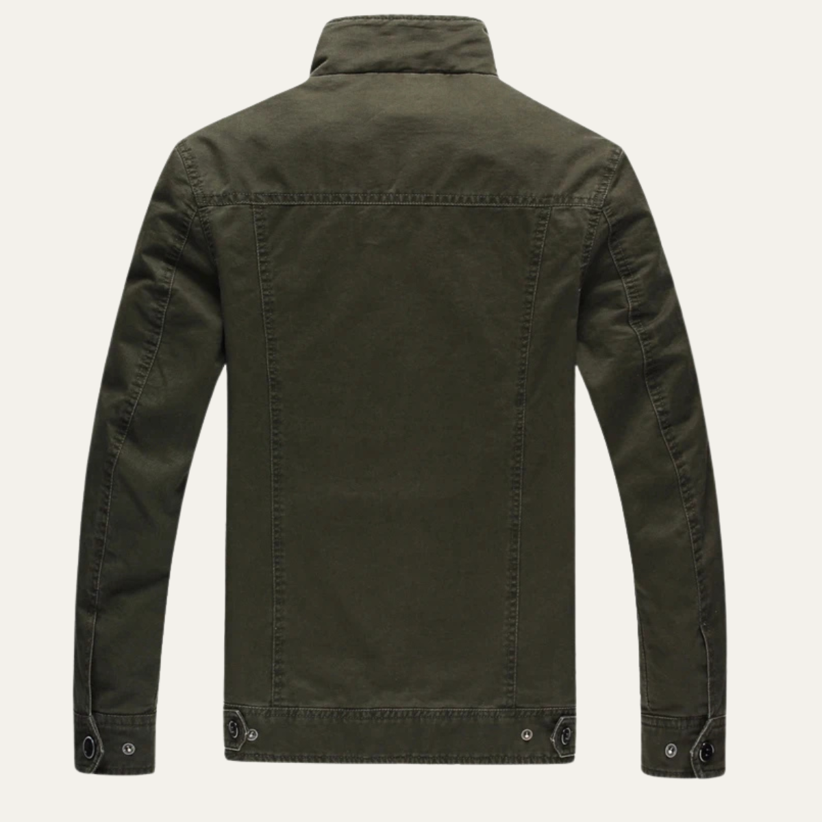 Rugged Men's Tactical Cargo Jacket