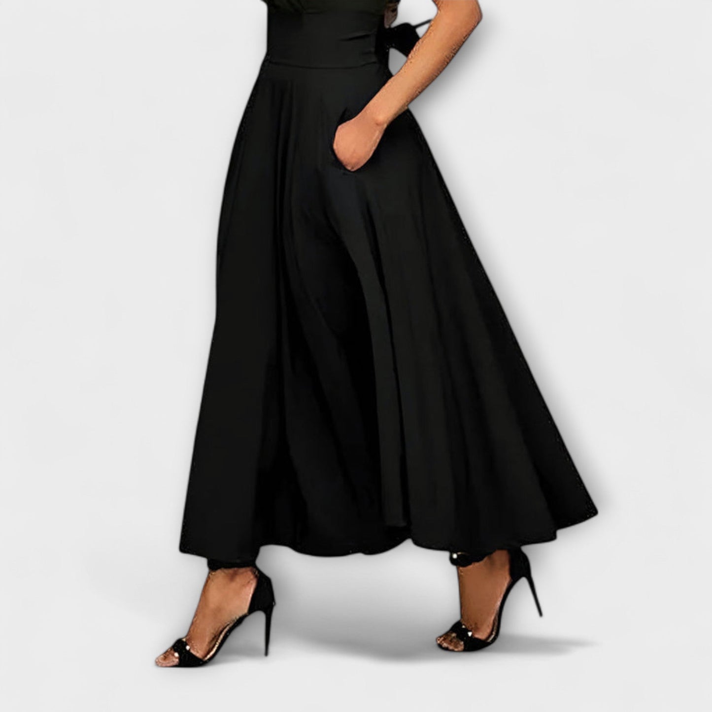 Elegant Long Flowy Skirt for Women - Nocini