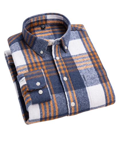 Classic Plaid Cotton Shirt