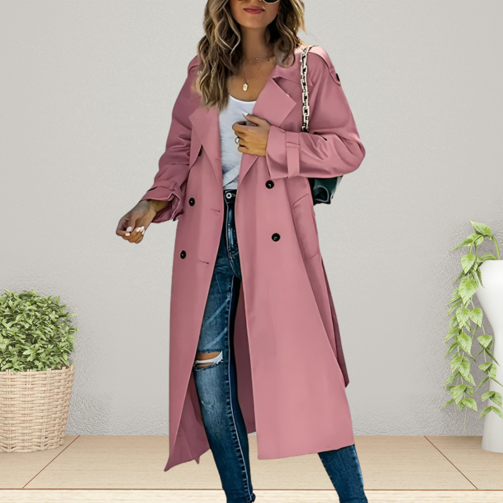 Ladies Waterfall Lightweight Spring Coat