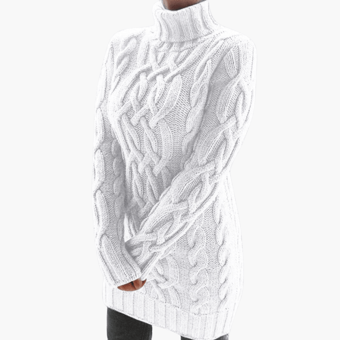 Cozy Crew Neck Knit Sweater for Women