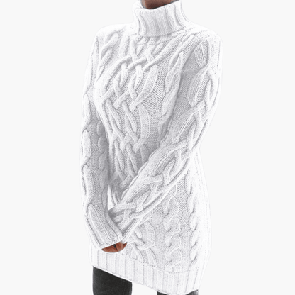 Cozy Crew Neck Knit Sweater for Women