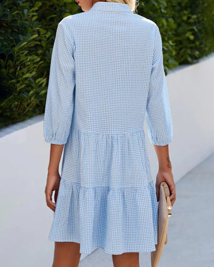 Classic Lightweight Plaid Sundress
