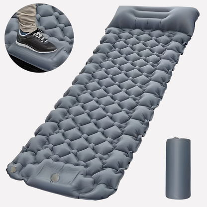 Portable Air Camp Bed with Built-in Pump and Pillow