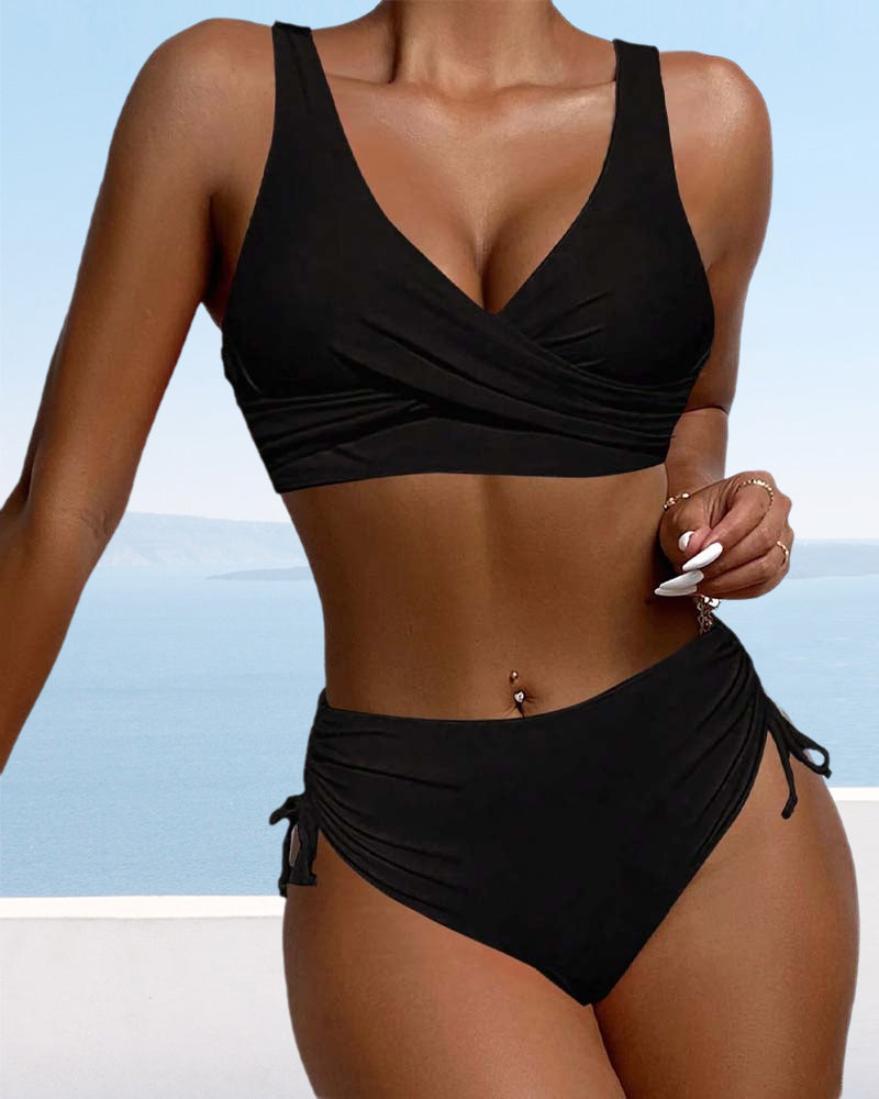 Women's Beachy Halter Bikini Set