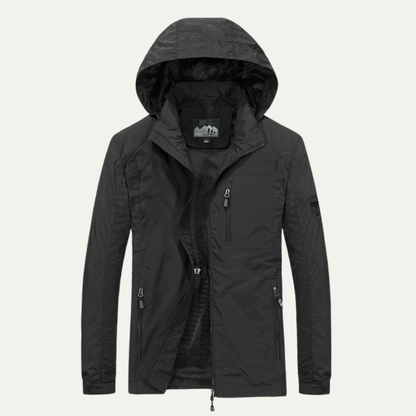 Waterproof Hooded Windbreaker Rain Coat