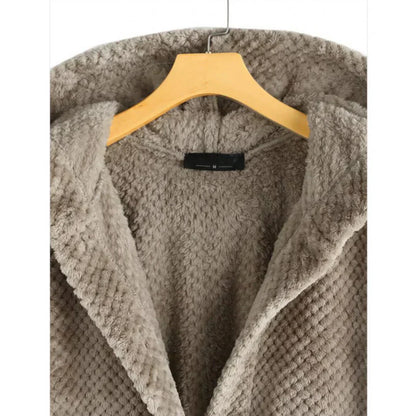 Warm Fleece Hooded Jacket