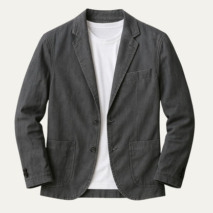 Lightweight Beige Summer Blazer for Men Formal Events - Nocini