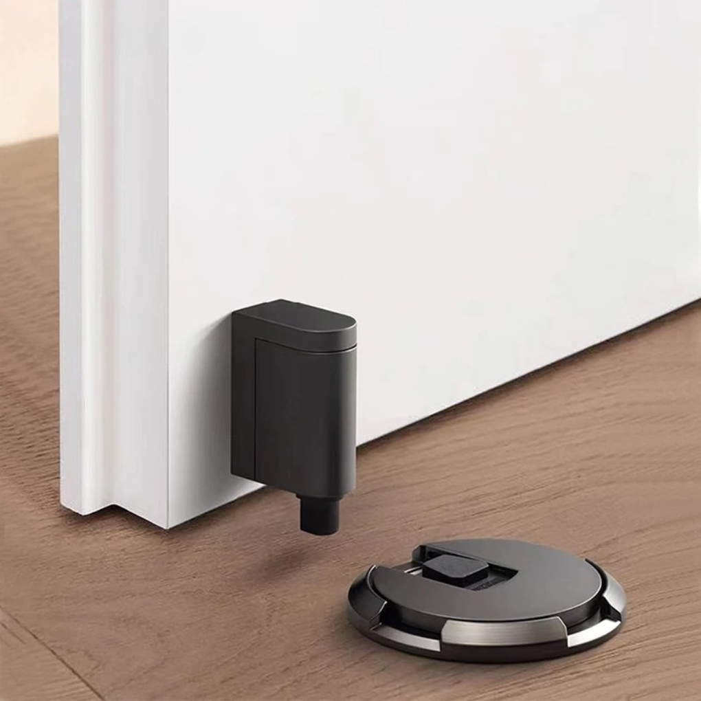 Easy Install Magnetic Door Stop Floor Holder