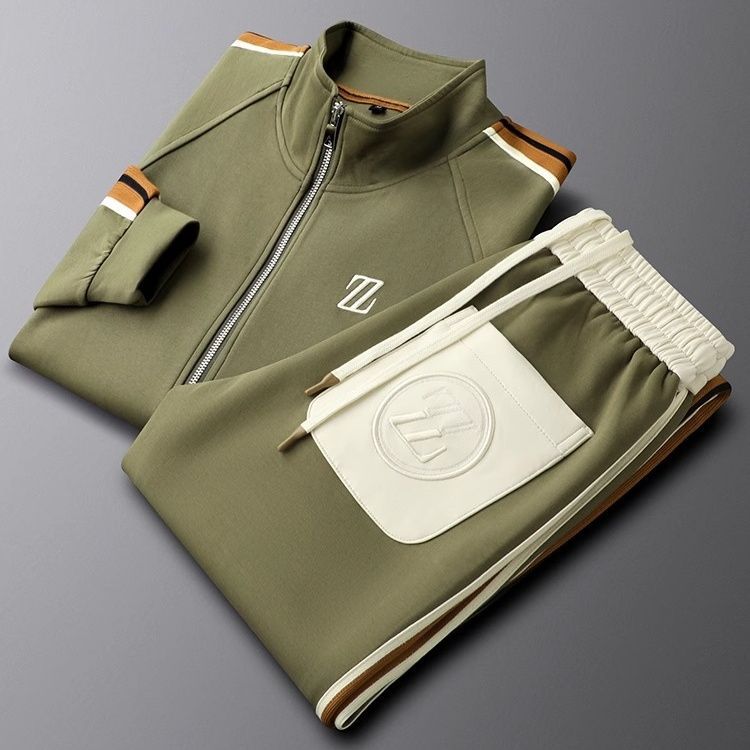 Men's Sporty Running Suit Set