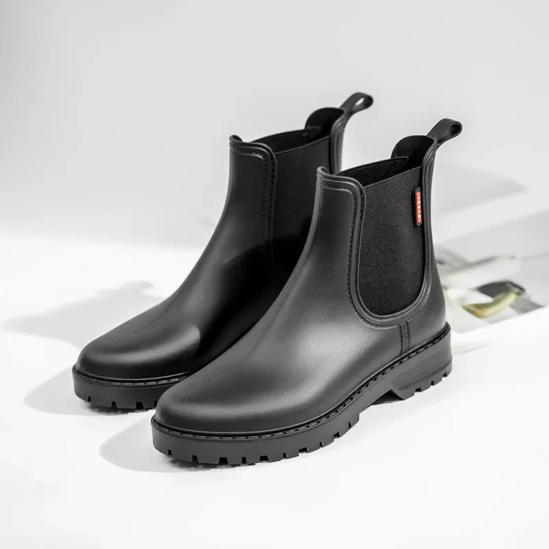 Ladies Slip-On Ankle Boots | Non-Slip Sole