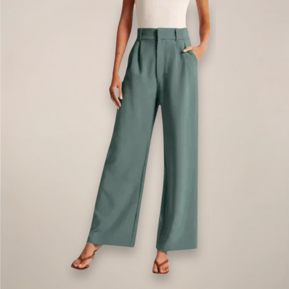 Comfortable High Waisted Work Pants
