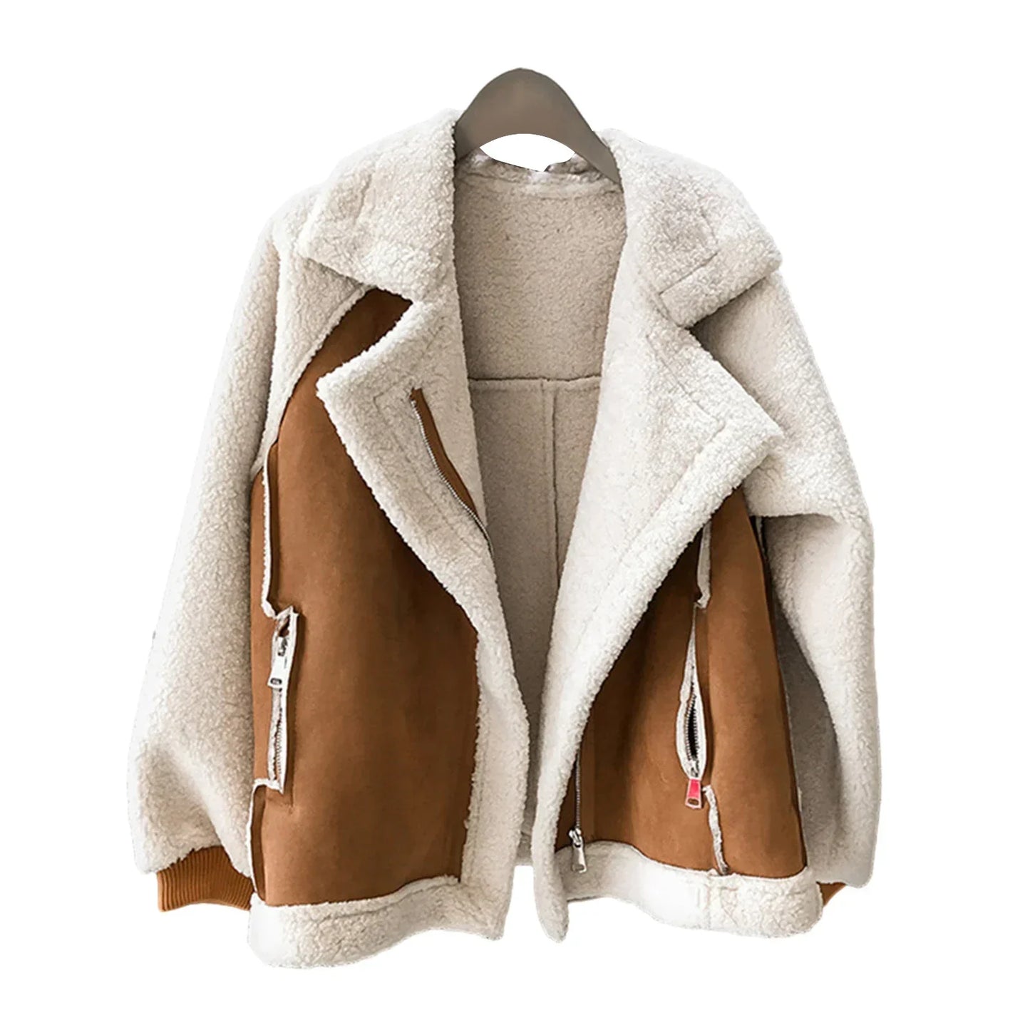 Warm Waterproof Women's Parka Coat with Pockets